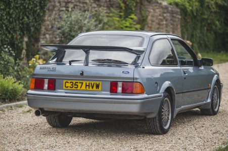 Este Ford Sierra RS Cosworth es muy especial y ahora está a la venta: Te contamos por qué