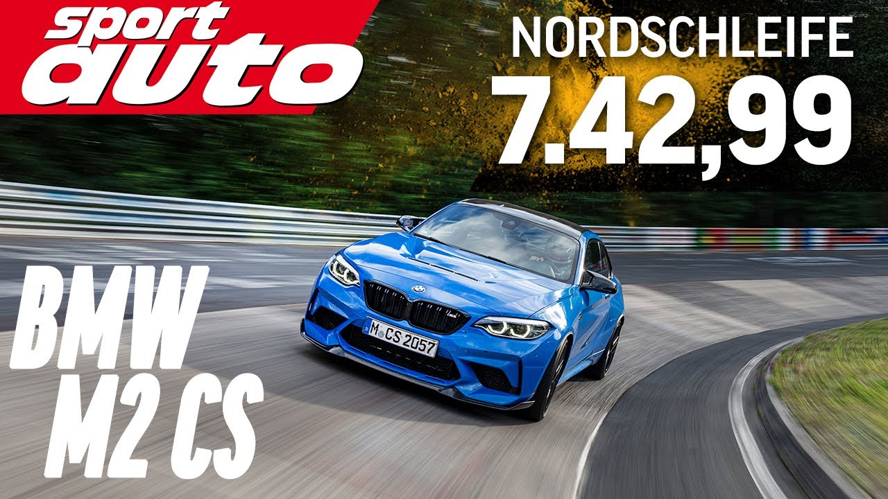 BMW M2 CS 7.42,99 min | Nordschleife HOT LAP Supertest | sport auto