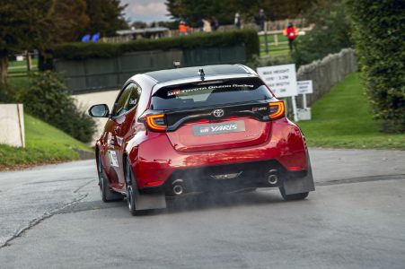 El Toyota GR Yaris muestra sus credenciales en Goodwood: un coche sin rival