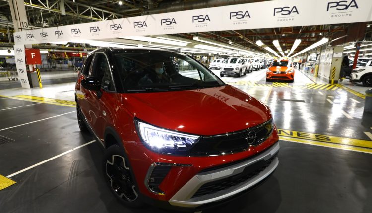 Arranca la producción en exclusiva del Opel Crossland en Figueruelas