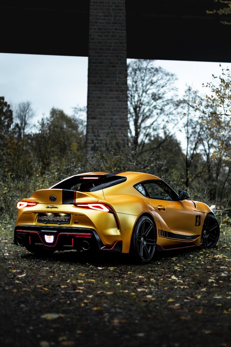 El Toyota Supra GR llega a los 550 CV de la mano de Manhart