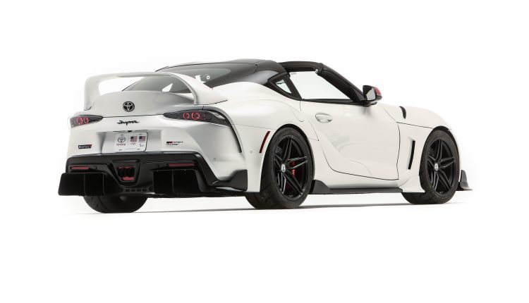 Este Toyota GR Supra Sport Top es un guiño al Supra de cuarta generación