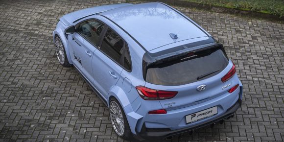 El Hyundai i30 N gana musculatura tras pasar por el gimnasio de Prior Design