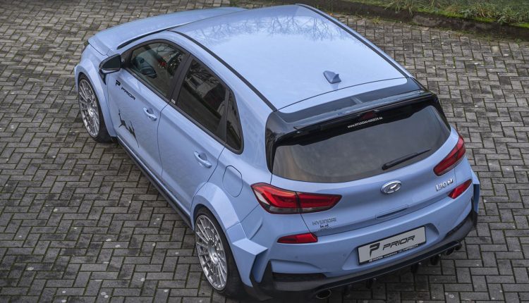 El Hyundai i30 N gana musculatura tras pasar por el gimnasio de Prior Design