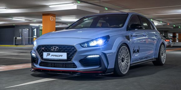 El Hyundai i30 N gana musculatura tras pasar por el gimnasio de Prior Design