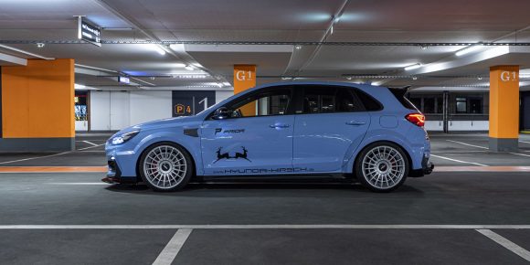 El Hyundai i30 N gana musculatura tras pasar por el gimnasio de Prior Design