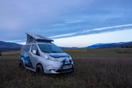 Nissan e-NV200 Winter Camper: Furgoneta camper eléctrica pensada para condiciones extremas