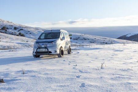 Nissan e-NV200 Winter Camper: Furgoneta camper eléctrica pensada para condiciones extremas