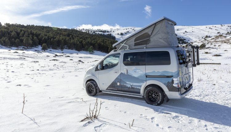 Nissan e-NV200 Winter Camper: Furgoneta camper eléctrica pensada para condiciones extremas