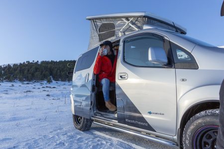 Nissan e-NV200 Winter Camper: Furgoneta camper eléctrica pensada para condiciones extremas