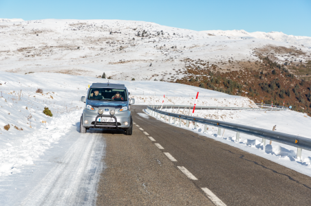 Nissan e-NV200 Winter Camper: Furgoneta camper eléctrica pensada para condiciones extremas