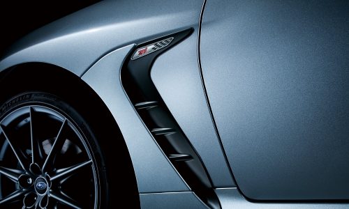 El Subaru BRZ 2022 recibe accesorios originales de STI