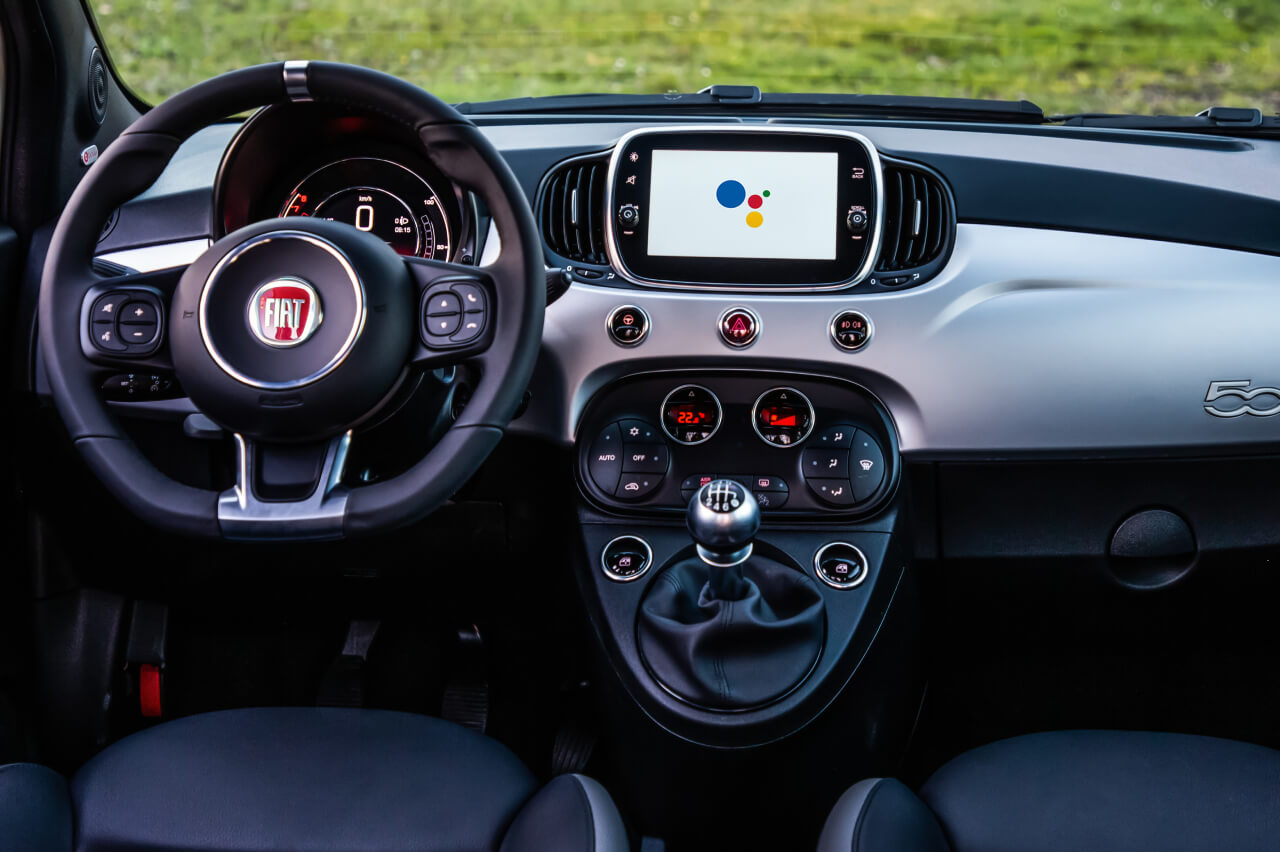 Fiat 500 Hey Google: Más integración con el Asistente de Google