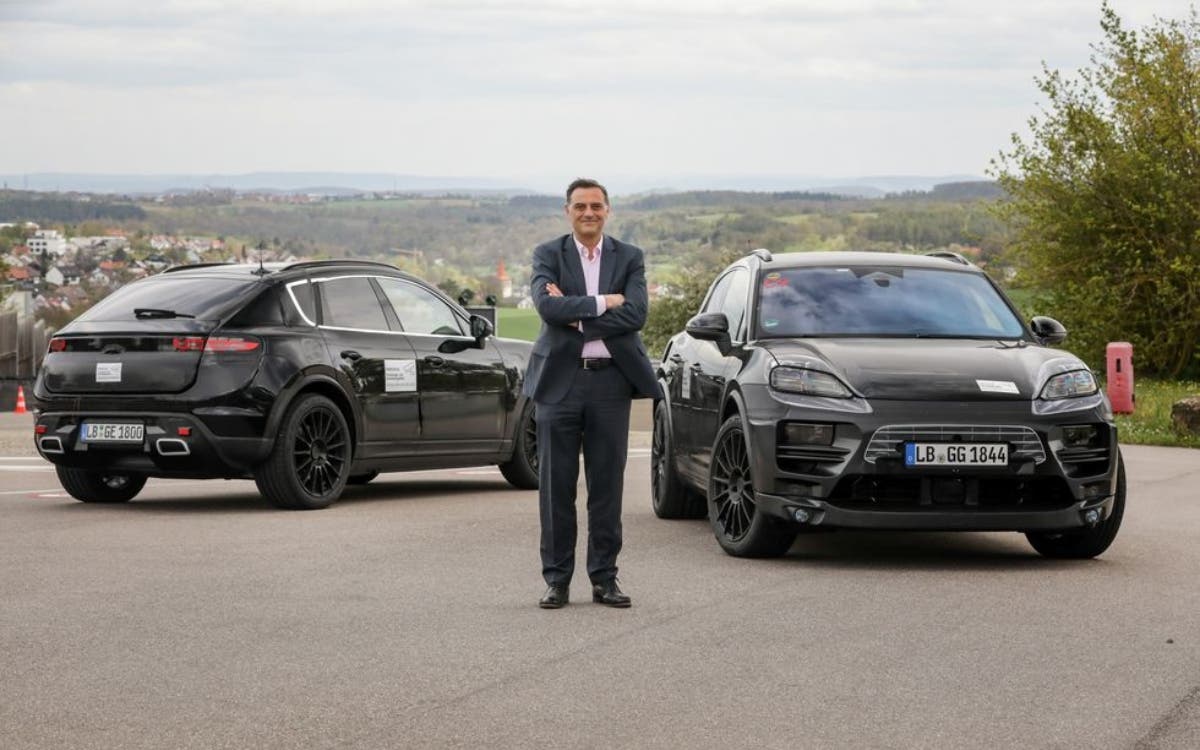 En 2023 veremos el Porsche Macan eléctrico: Así luce en los tets