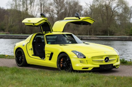 ¿Quieres hacerte con uno de los nueve Mercedes SLS AMG Electric Drive de 2013? Ahora puedes, pero no te resultará nada barato