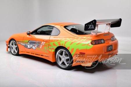 Un récord que quita el hipo: Alguien ha pagado 550.000 dólares por el Toyota Supra de Fast & Furious