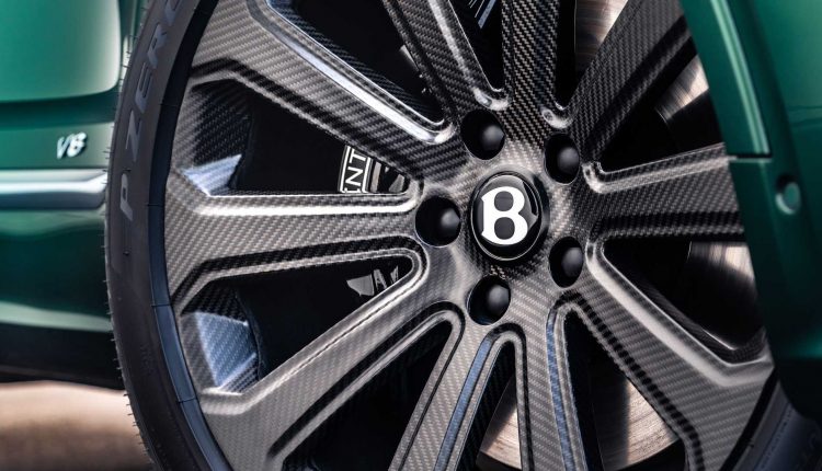Bentley lanzará próximamente unas llantas de fibra de carbono de 22 pulgadas para el Bentayga