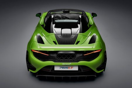 McLaren 765LT Spider: Así luce el espectacular descapotable de Woking