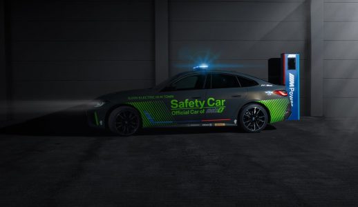 El BMW i4 M50 es el primer Safety Car eléctrico de la firma