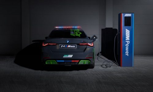 El BMW i4 M50 es el primer Safety Car eléctrico de la firma