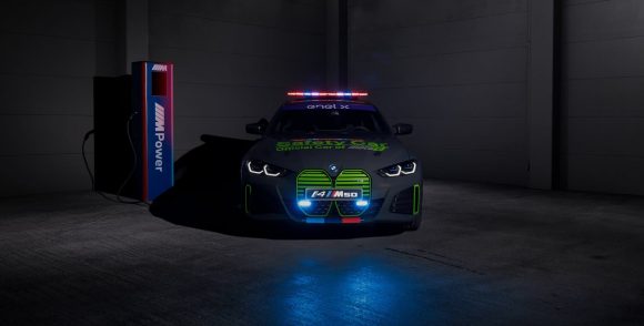 El BMW i4 M50 es el primer Safety Car eléctrico de la firma