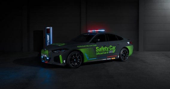 El BMW i4 M50 es el primer Safety Car eléctrico de la firma