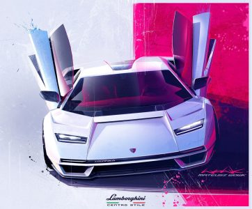 Vuelve el Lamborghini Countach: Con tracción total y mild-hybrid