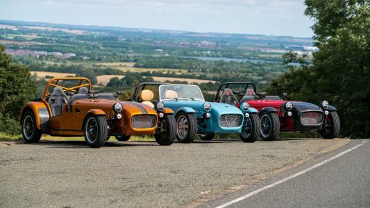 Caterham Seven 170: 440 kg de peso y 83 CV de potencia