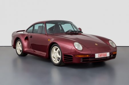 Este es uno de los 12 prototipos iniciales del Porsche 959: Está en venta