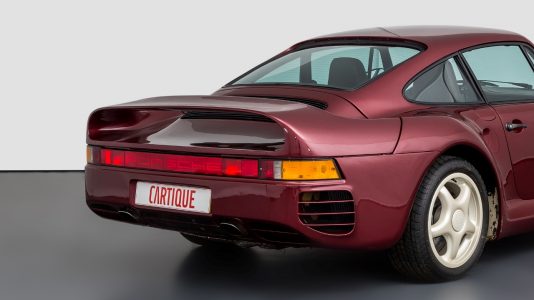 Este es uno de los 12 prototipos iniciales del Porsche 959: Está en venta