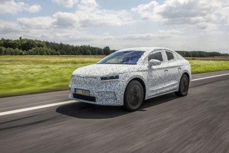 Skoda Enyaq Coupé iV: Así luce camuflado antes de llegar al mercado en 2022