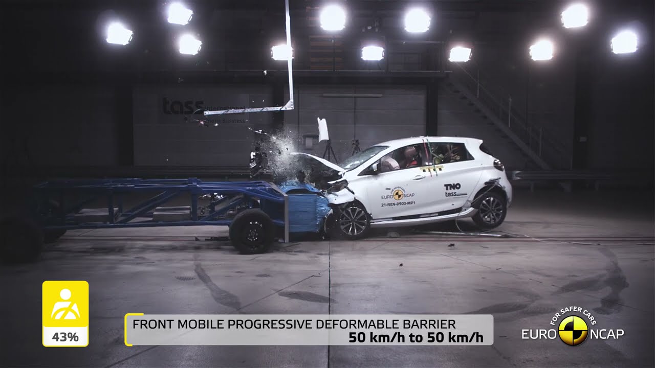Euro NCAP Crash & Safety Tests of Renault ZOE 2021