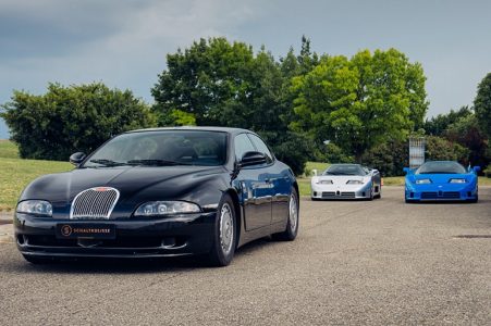 Uno de los tres prototipos del Bugatti EB 112 puede ser tuyo