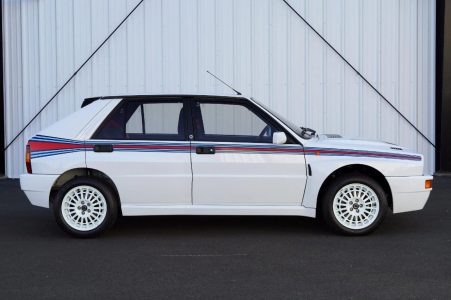 Este Lancia Delta Integrale Martini 5 Evoluzione sólo tiene 168 kilómetros y ahora puede ser tuyo