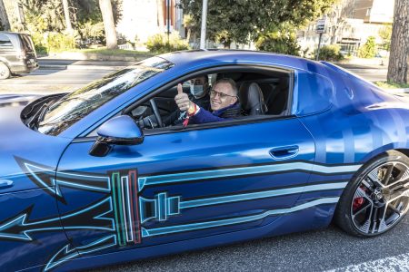 Así luce el Maserati GranTurismo Folgore de 1.200 CV por las calles de Roma