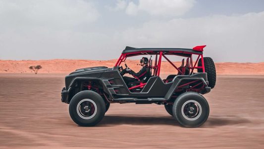 BRABUS 900 Crawler: Un buggy de 1 millones de dólares... que no puede circular por carretera abierta