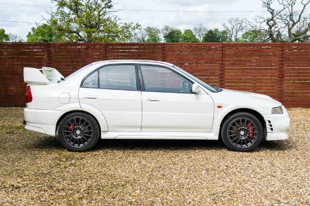 Este prototipo del Mitsubishi Lancer Evo VI del año 1999 sale a subasta