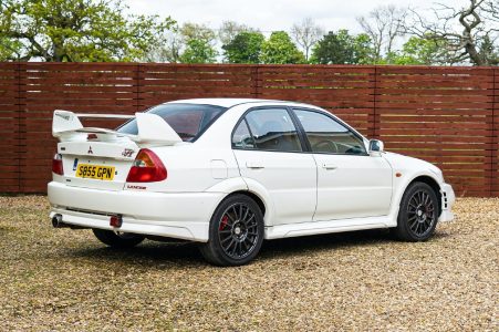 Este prototipo del Mitsubishi Lancer Evo VI del año 1999 sale a subasta