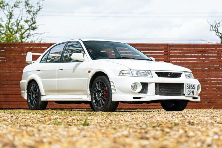 Este prototipo del Mitsubishi Lancer Evo VI del año 1999 sale a subasta