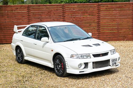 Este prototipo del Mitsubishi Lancer Evo VI del año 1999 sale a subasta