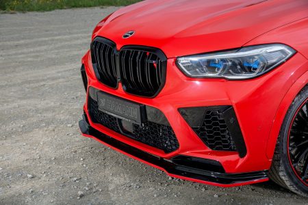El BMW X5 M Competition de Hamann se viste de este llamativo color rojo