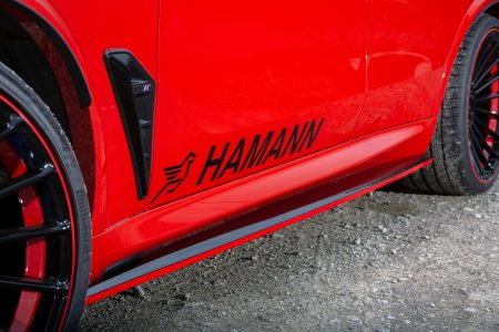 El BMW X5 M Competition de Hamann se viste de este llamativo color rojo