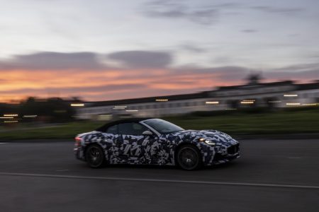 El Maserati GranCabrio Folgore eléctrico comienza a mostrar sus formas