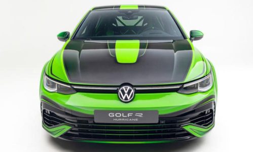 Volkswagen Golf R Hurricane: con 526 CV y 200 kg menos de peso