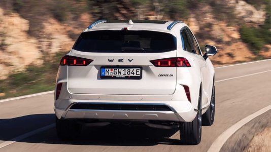 El Wey Coffee 01 aterrizará en España: SUV híbrido enchufable con 146 kilómetros de autonomía eléctrica