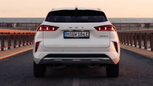 El Wey Coffee 01 aterrizará en España: SUV híbrido enchufable con 146 kilómetros de autonomía eléctrica