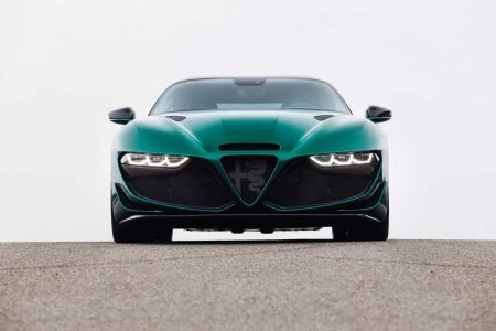 Alfa Romeo Giulia SWB Zagato: coupé de 540 CV, con motor V6 y cambio manual