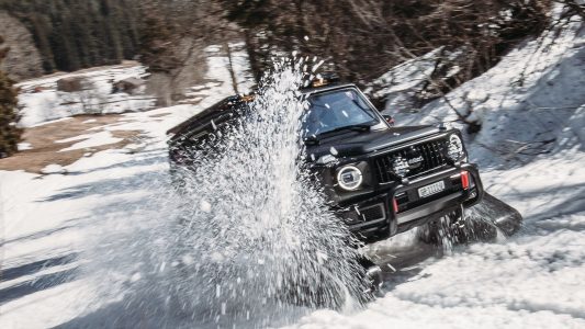 Mercedes G 500 Caterpillar: una curiosa preparación de un millonario suizo