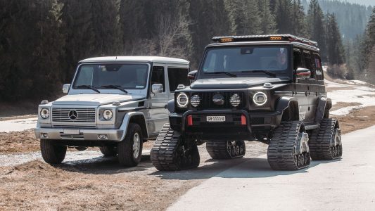 Mercedes G 500 Caterpillar: una curiosa preparación de un millonario suizo