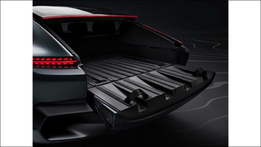 Audi activesphere concept: crossover de línea coupé que se puede transformar en un pick-up